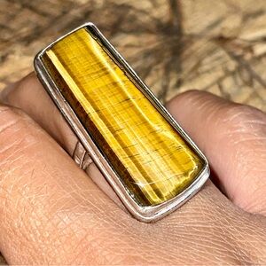 Tigereye Ring Size 7 1/4